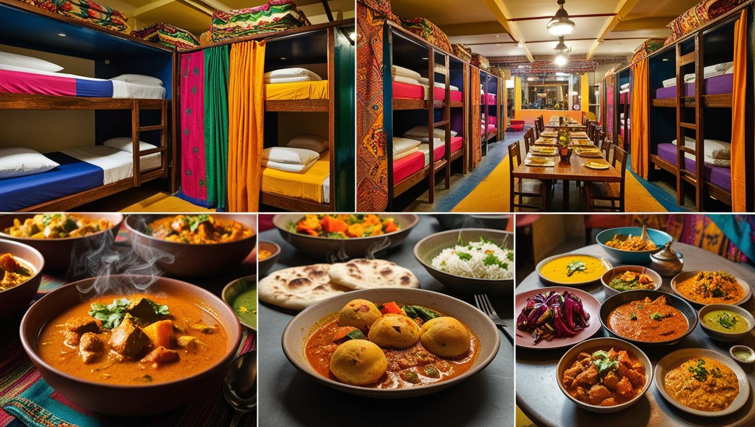 Indian Hostels and Food